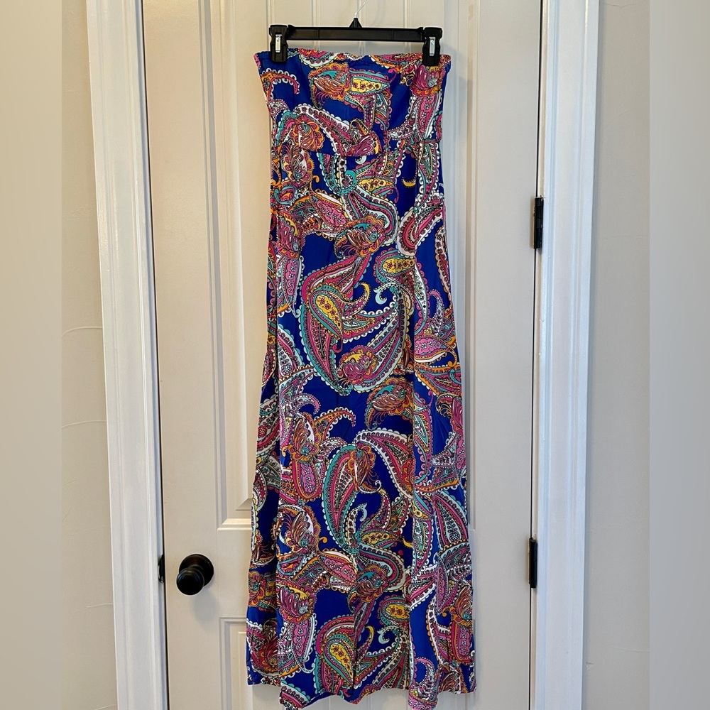 Strapless Banana Republic Dress